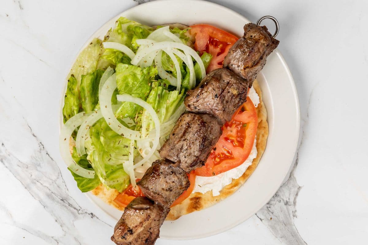 Pork Souvlaki (Original) Sandwich