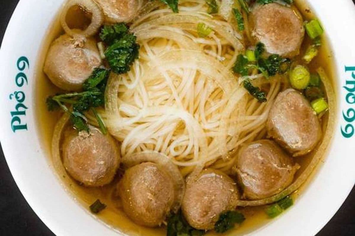 14. Noodle Soup with Chicken Balls