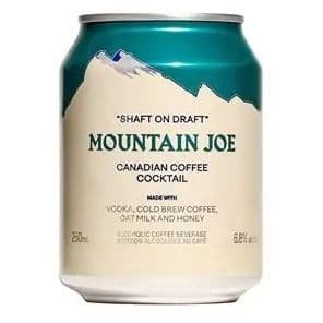 Mountain Joe Shaft Coffee Cocktail 250ml 6.8% abv