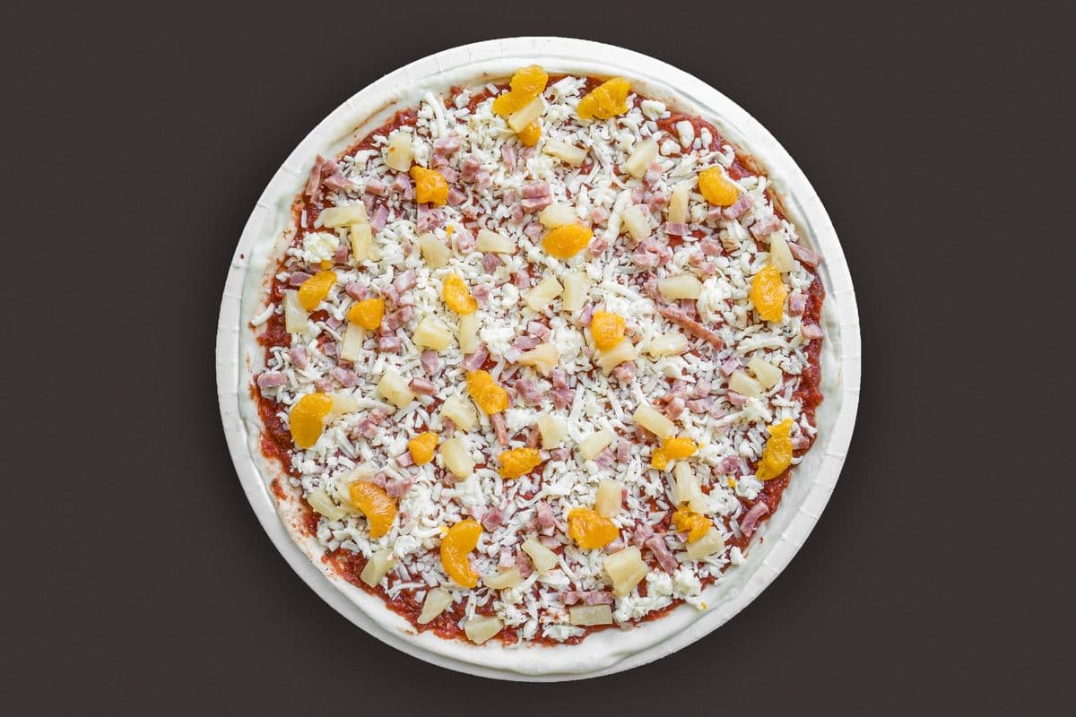 Pizza extra-large végétalienne 16" tropicale / Extra-Large 16" Vegan Tropical Pizza