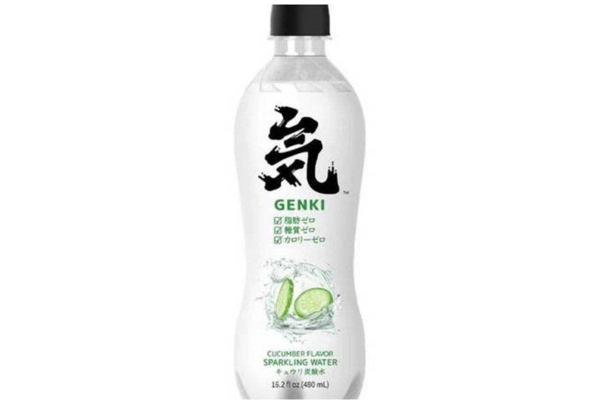 Genki Forest · Cucumber Flavor Sparkling Water (480mL)