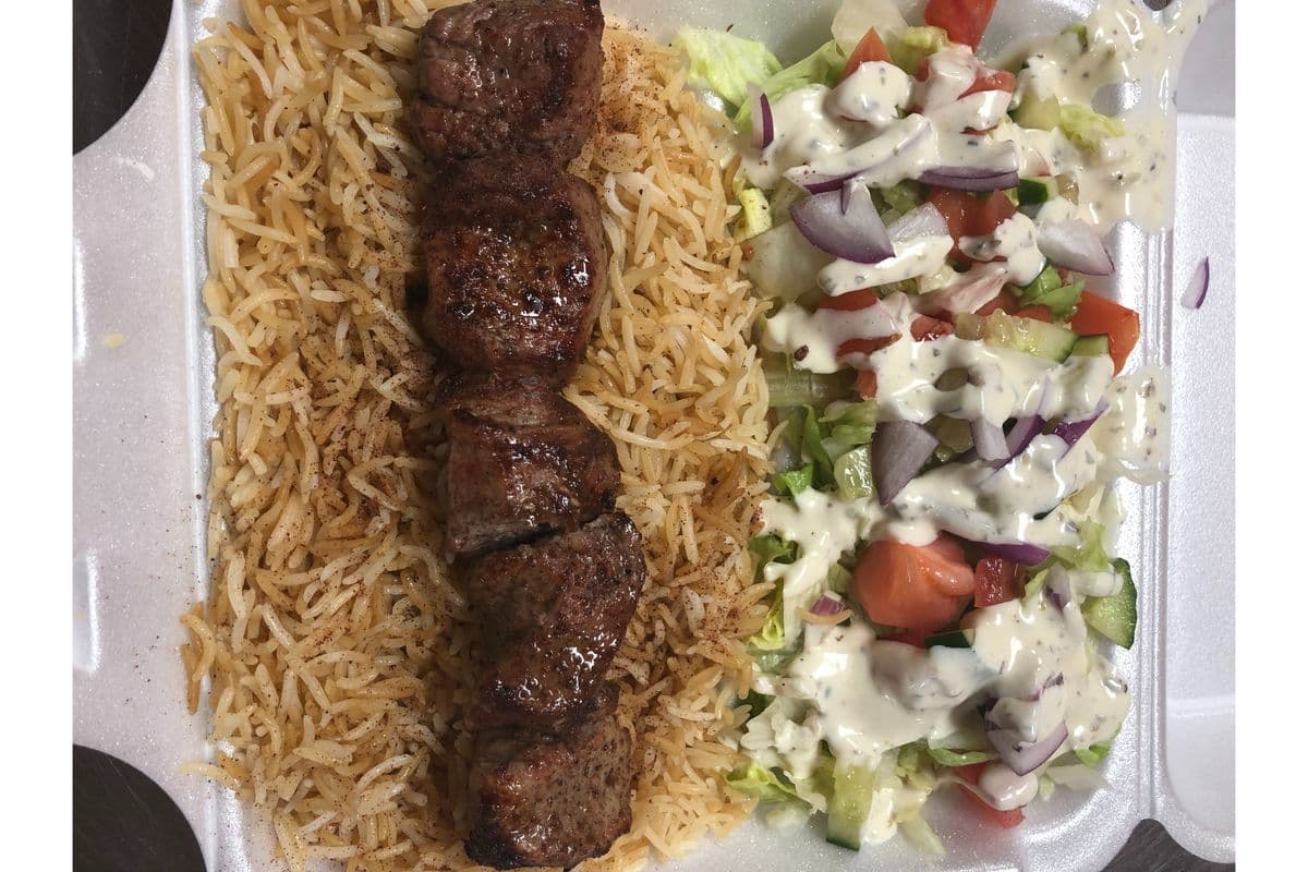 Beef Tikka Kabab Meal