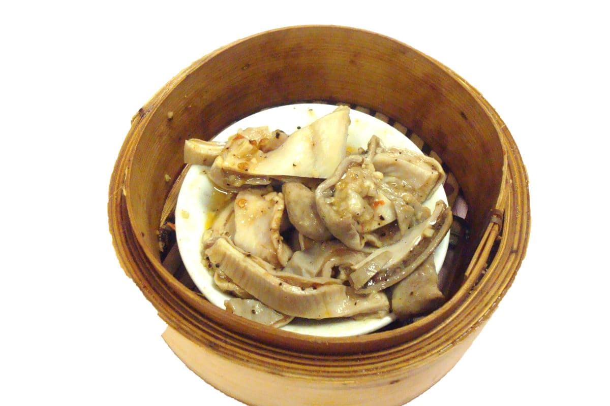 13. Pig's Stomach with Black Pepper Sauce 黑椒豬肚