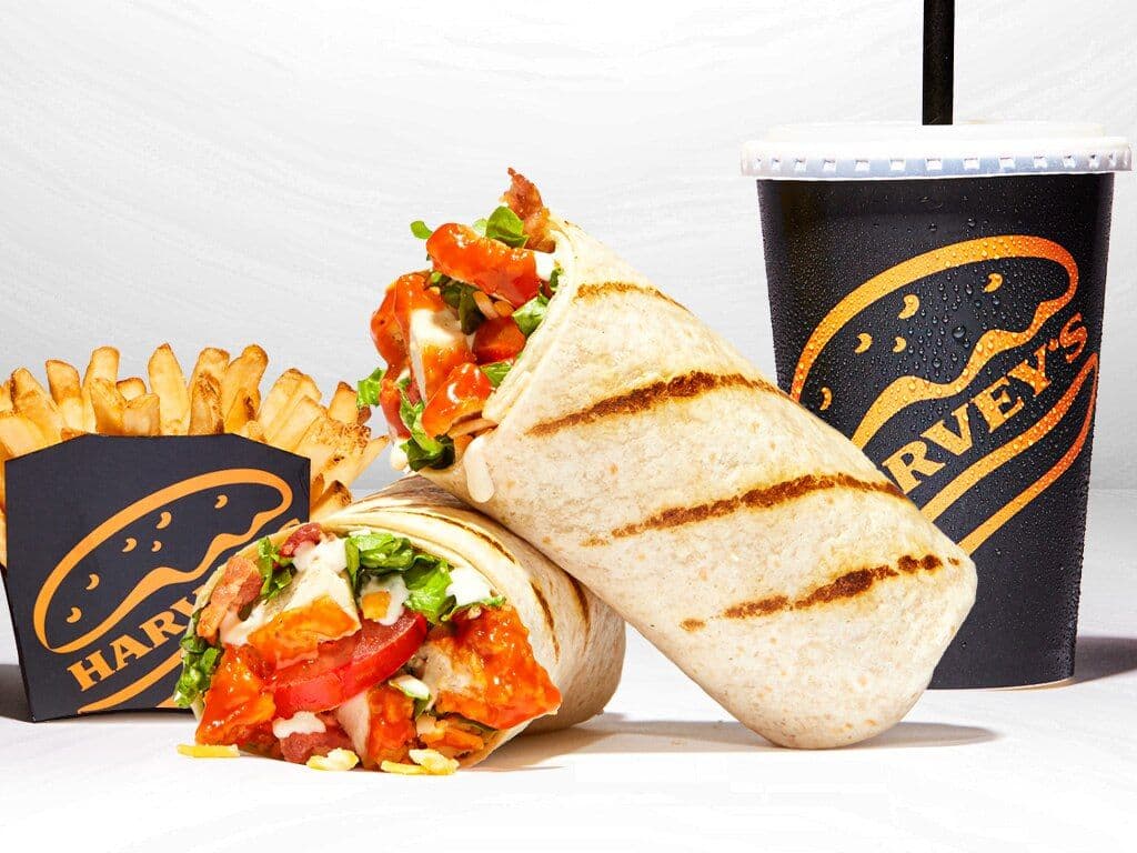 Buffalo Chicken Wrap Combo