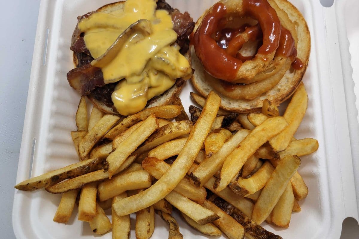 Cowboy with Fries