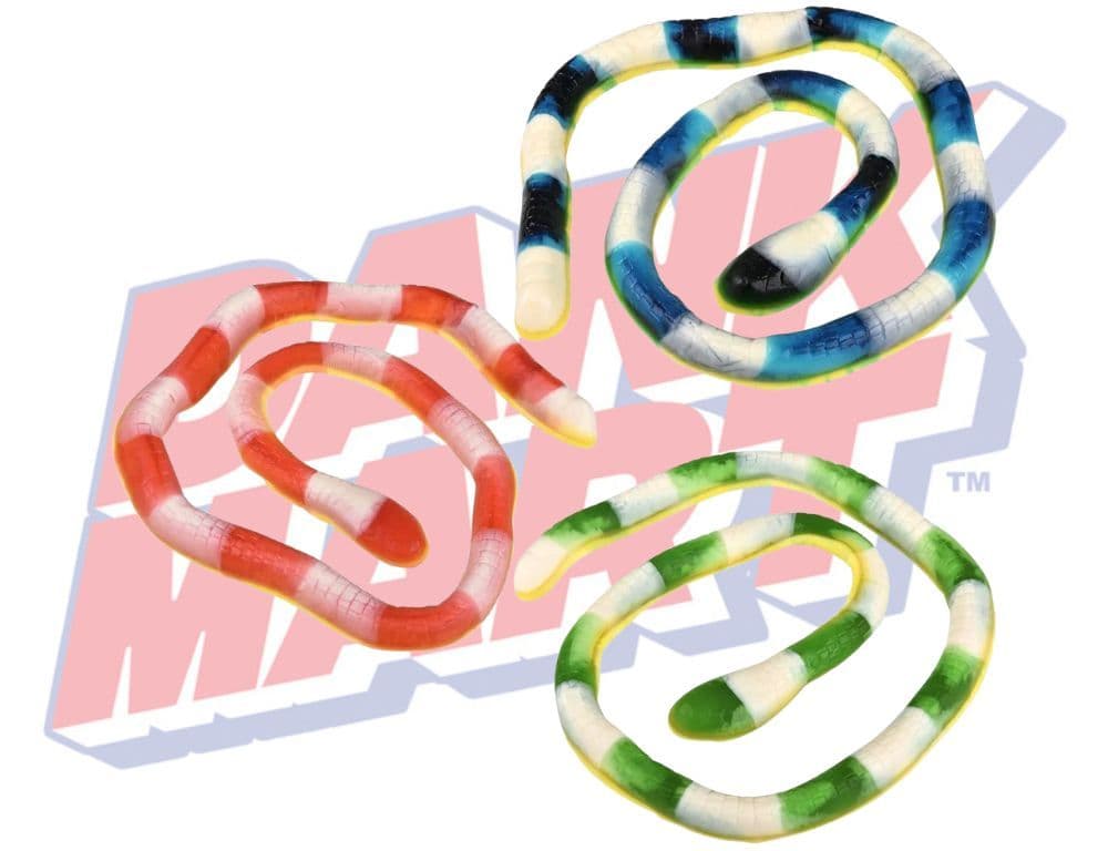 Snake Bitez Giant 3ft Gummy Snake - 7oz