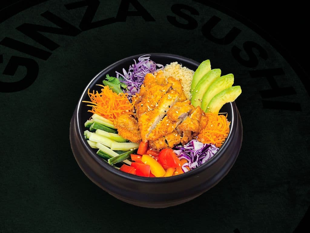 Poke Bowl Poulet Frit