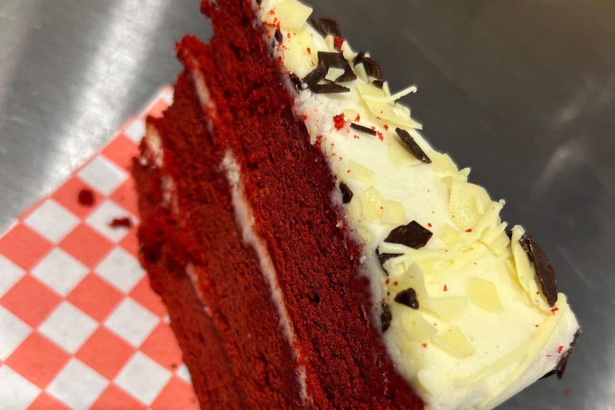 Red Velvet Cake Slice