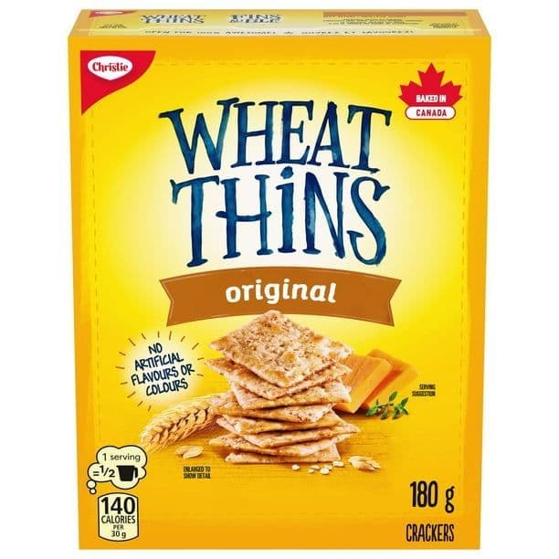 Wheat Thins Original Crackers 180g