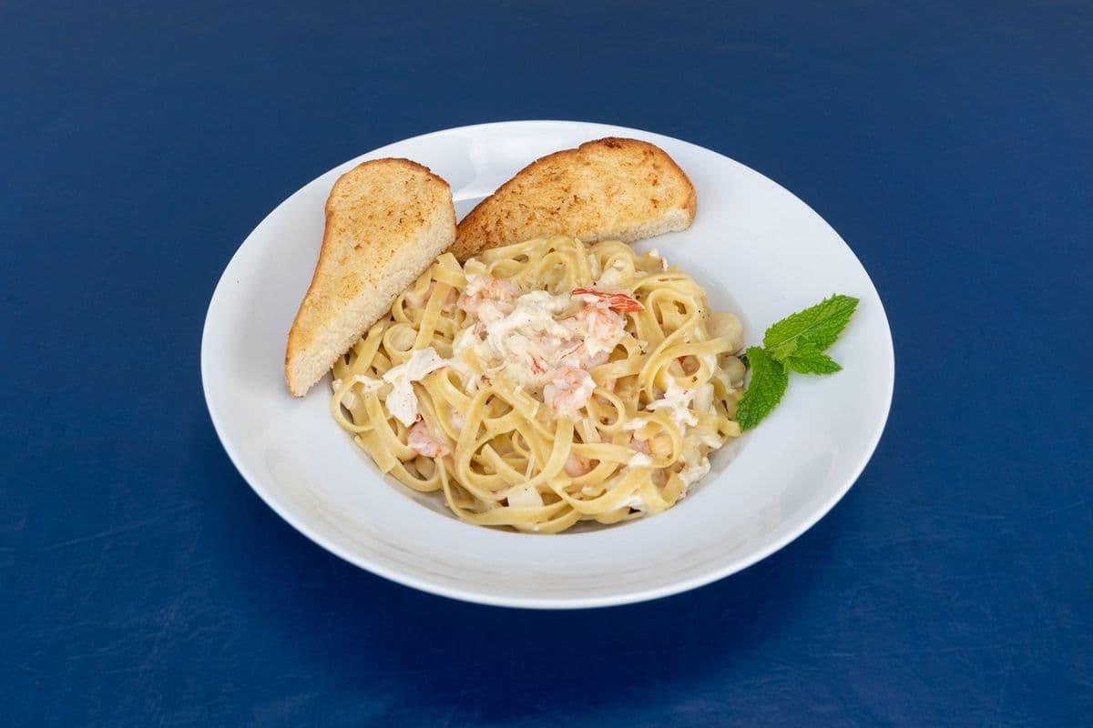 Seafood Fettuccine Alfredo
