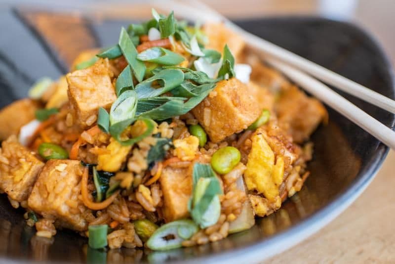VEGGIE TOFU FRIED RICE