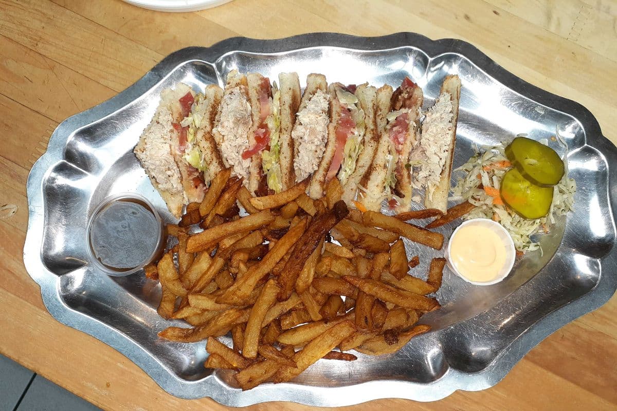 Assiette club sandwich / Club Sandwich Plate