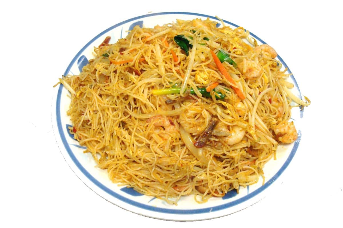 286. Singapore Fried Vermicelli with Shrimp and Pork 星洲炒米