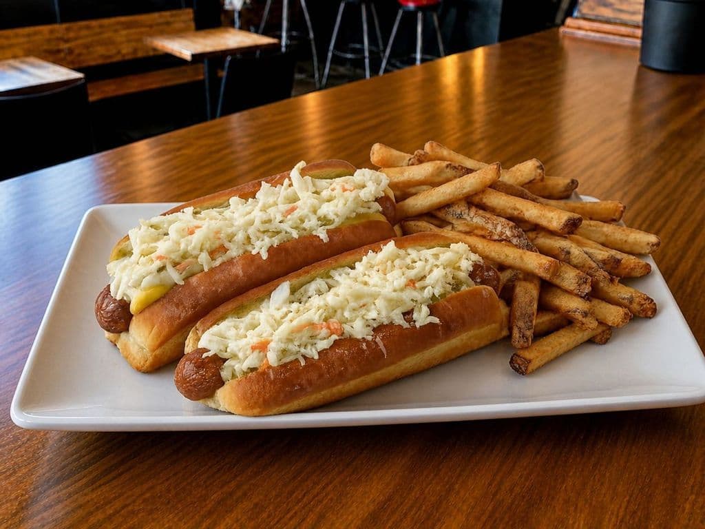 *ASSIETTE 2 HOT-DOGS TOASTÉS ET FRITES