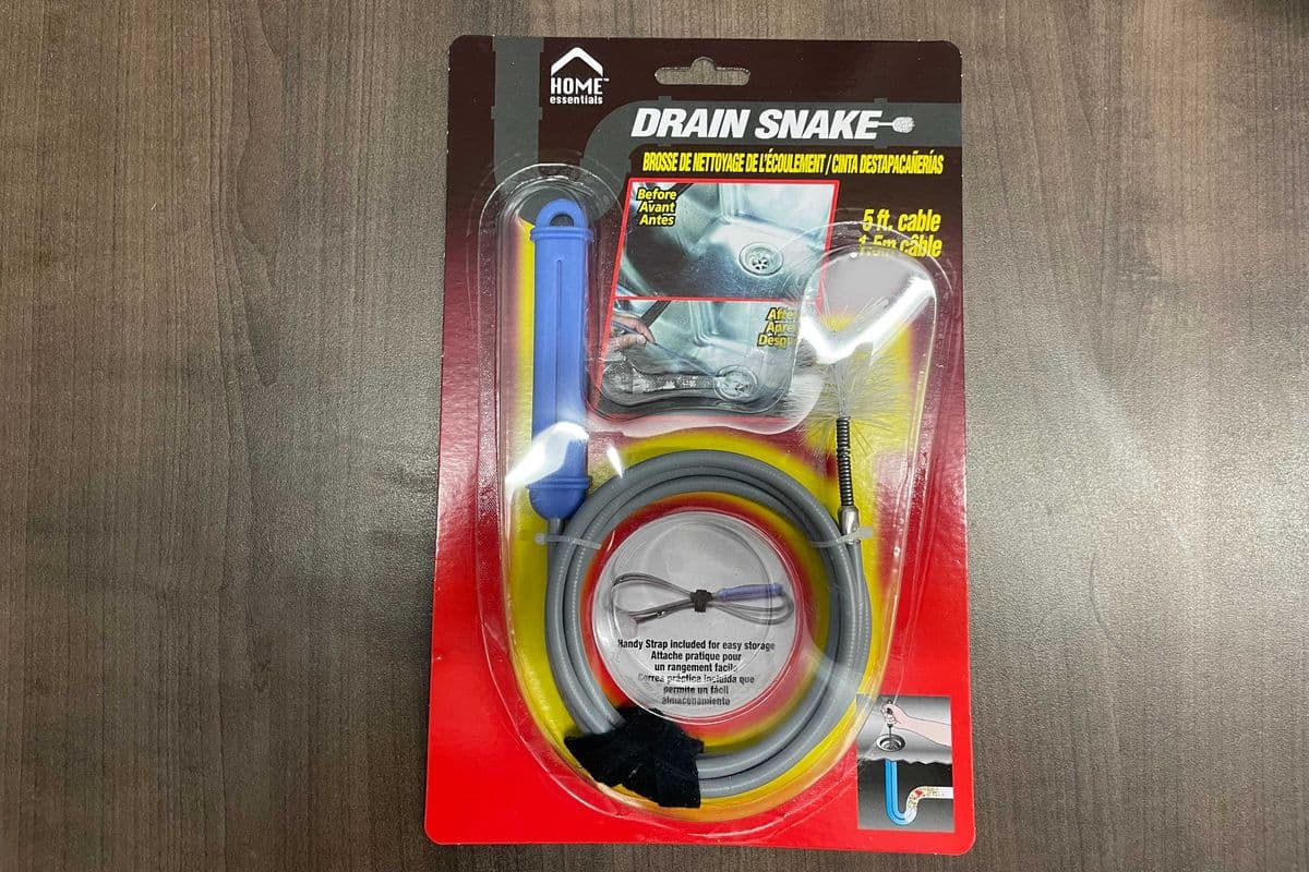 Drain Snake Cleaner Brush Slide