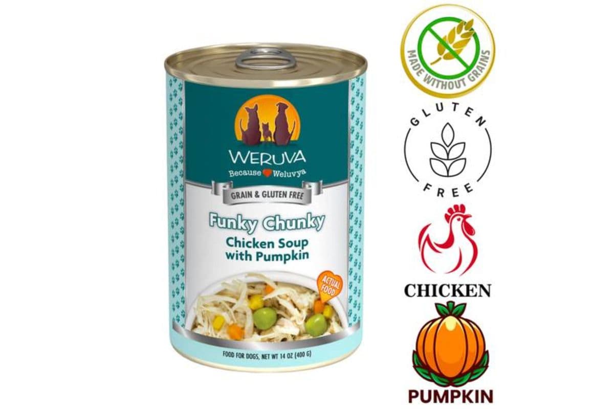 Weruva - Funky Chunky Chicken Soup Canned Dog Food (14 oz)