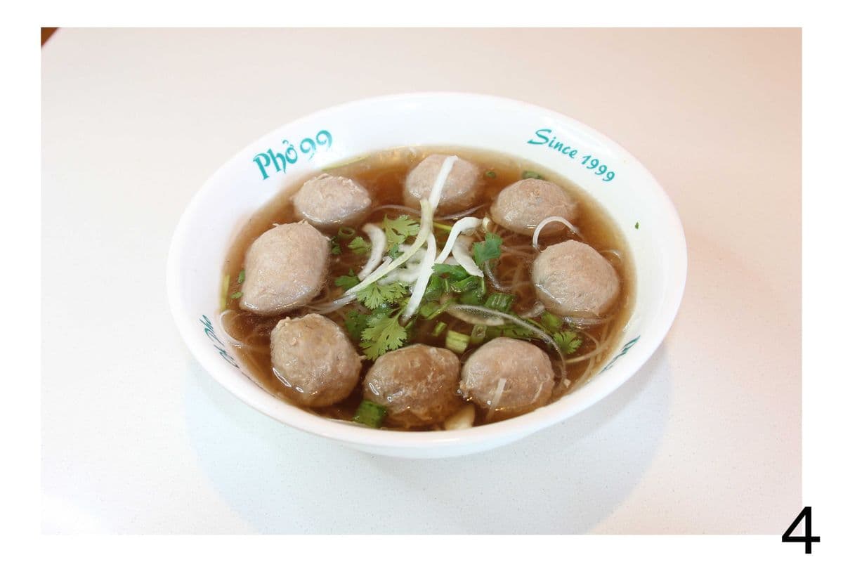 4. Phở Beef Balls