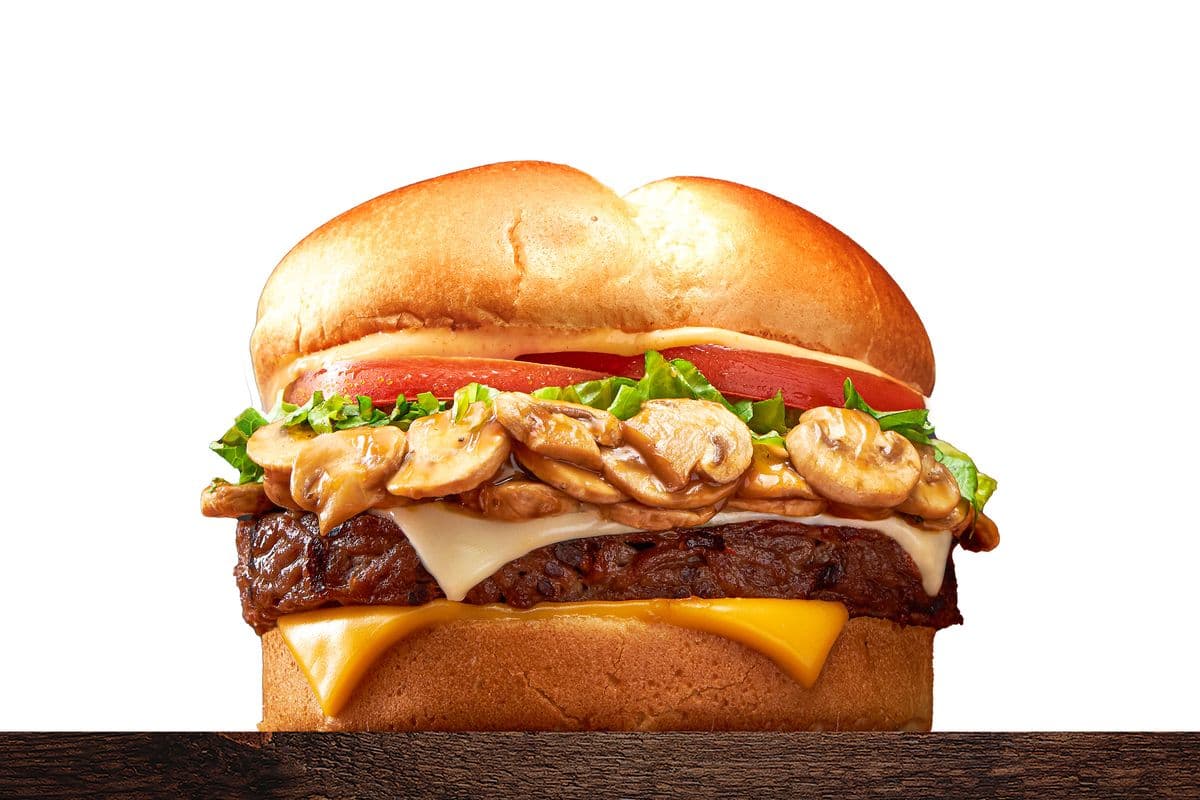 Angus Cheesy Mushroom Melt