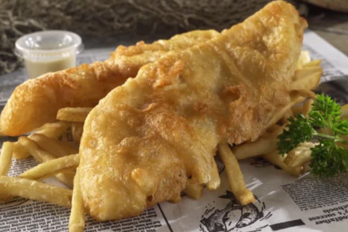Fish and Chips Tempura Style
