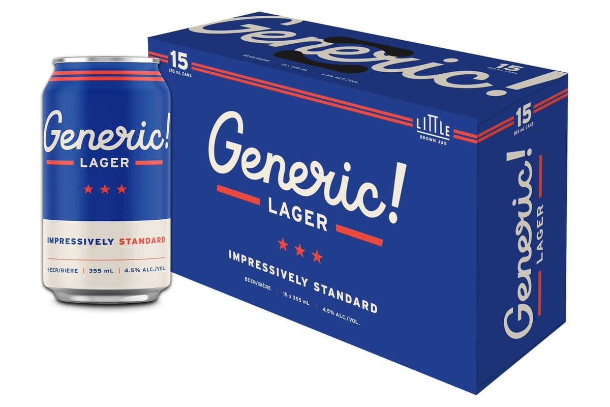 15-Pack of Generic! Lager (15 x 355ml)