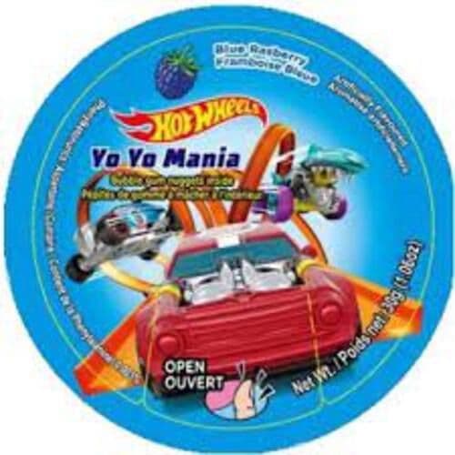 Hot Wheels Yo-Yo avec gomme 30g/ Hot Wheels Yo-Yo filled with gum 30g