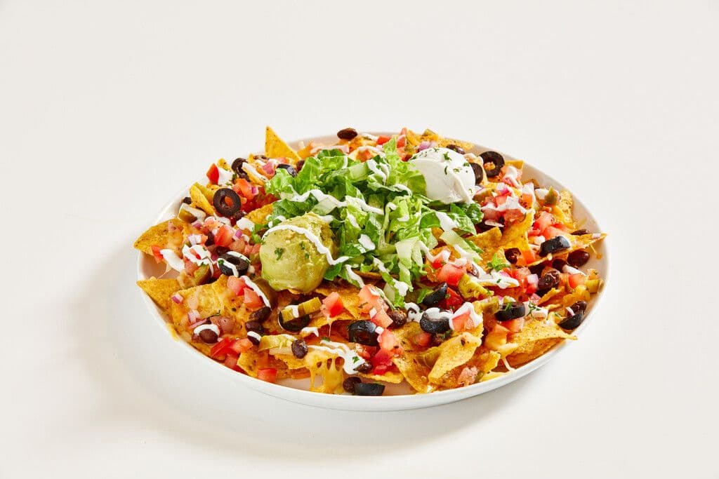 Nachos cuits au four / Oven-Baked Nachos