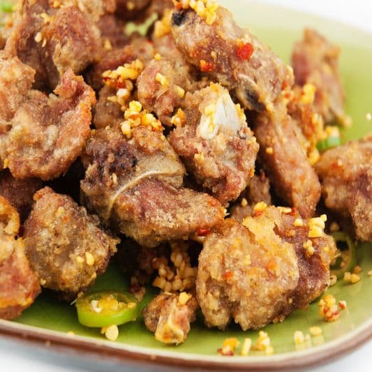 90. Spicy Spareribs with Salt and Pepper