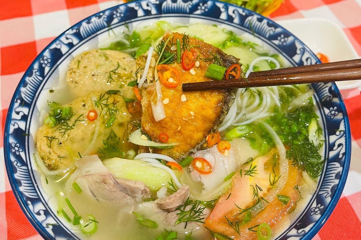 Bun Cha Ca Dac Biet