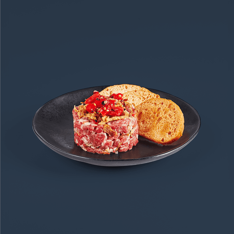 Tartare Boeuf style Steakhouse (Entrée) / Steakhouse Style Tartare (appetizers)