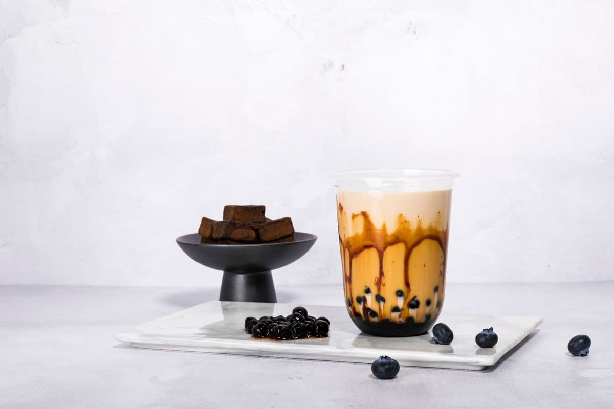 Thé au lait à la cassonade/Brown sugar milk tea