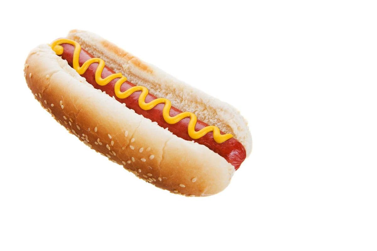 Plain Hot Dog (370 Cal)