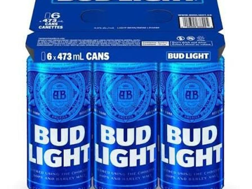Bud Light 6 x 473ml Cans (4.0% ABV)