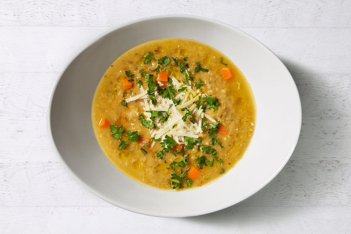 Lentil Parsley Soup