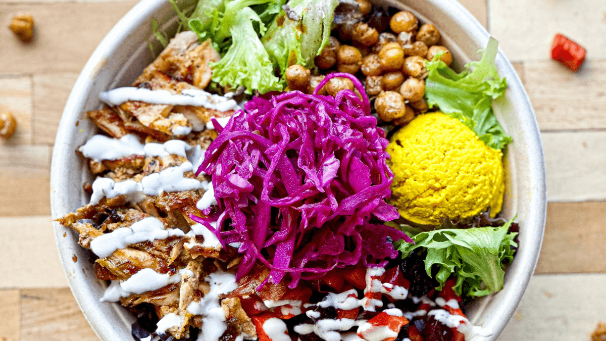 Chicken Shawarma Salad