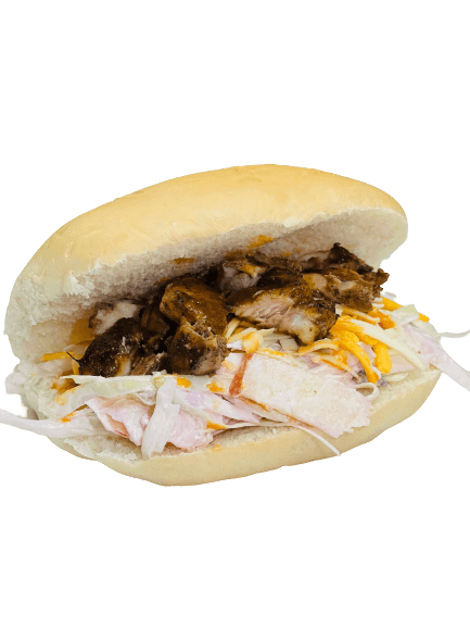 The J-Co (Smoked Jerk Chicken Sandwich)