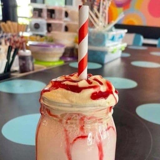 Milkshake double fraise