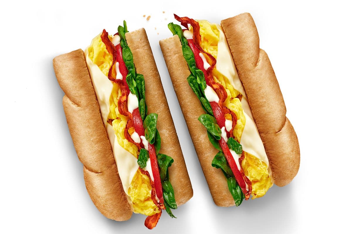Œuf et bacon 12" / Footlong Egg & Bacon Sub (900 Cals)