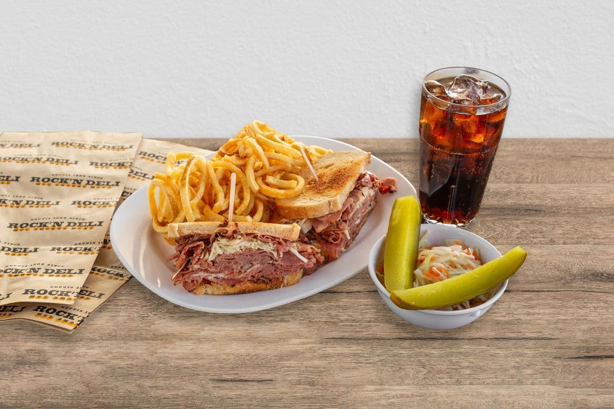 Mtl Reuben Sandwich Plate Trio - Medium