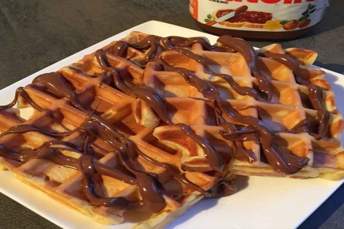 Gaufre Nutella / Waffles Nutella