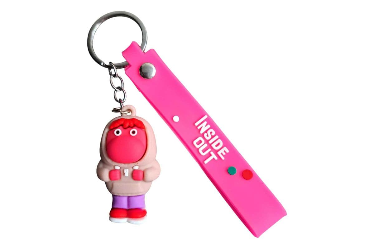 INSIDE OUT EMBARRASEMENT KEYCHAIN