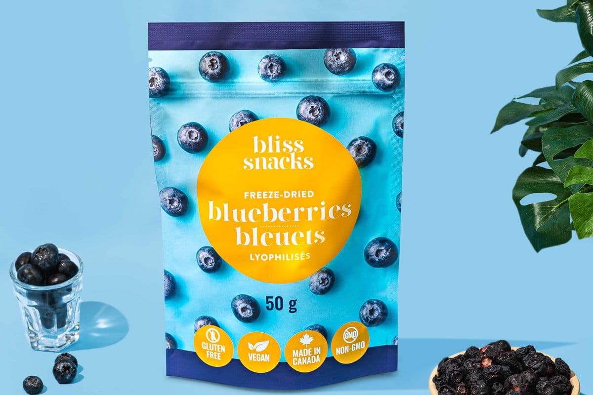 Freeze-Dried Blueberries
