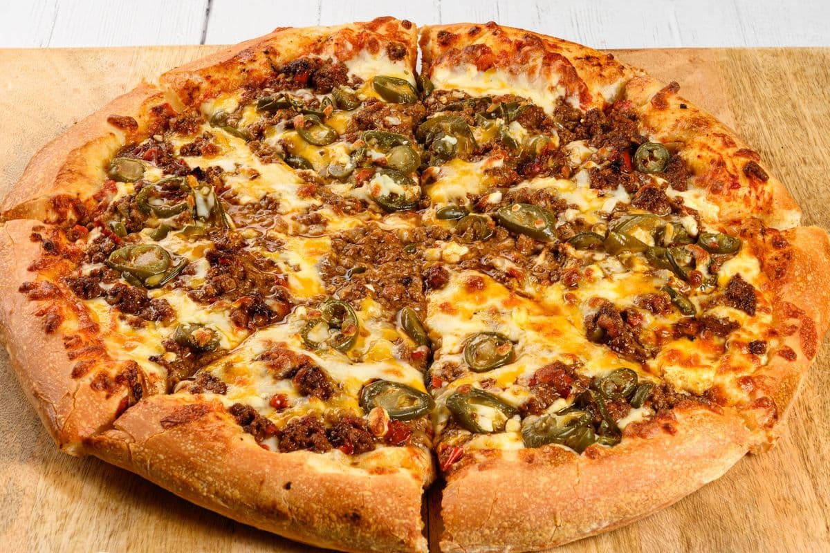 Pizza mexicaine