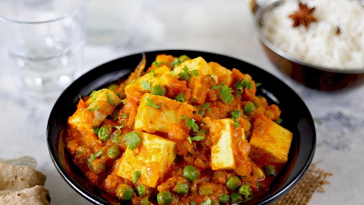 Paneer and Green Peas- Mattar Paneer