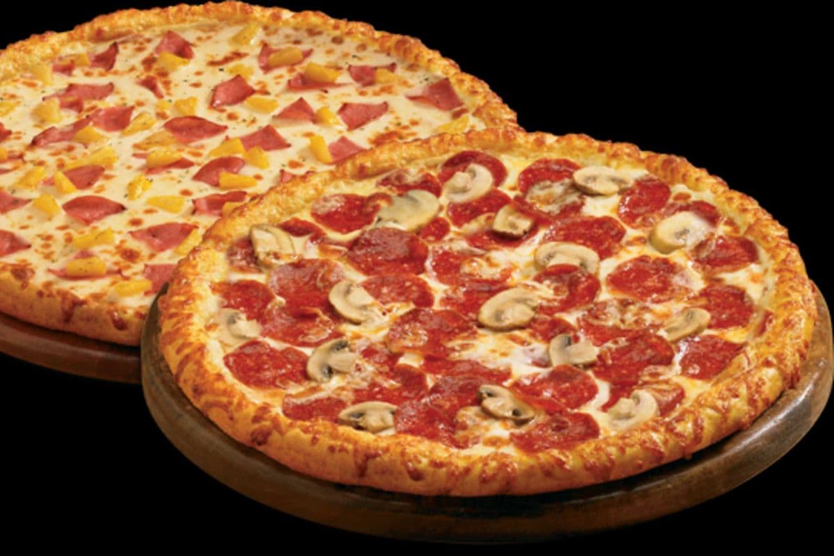 Two 18" Speciality Pizzas