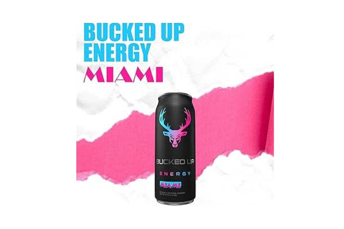 Bucked Up Energy Drink Miami 355ML