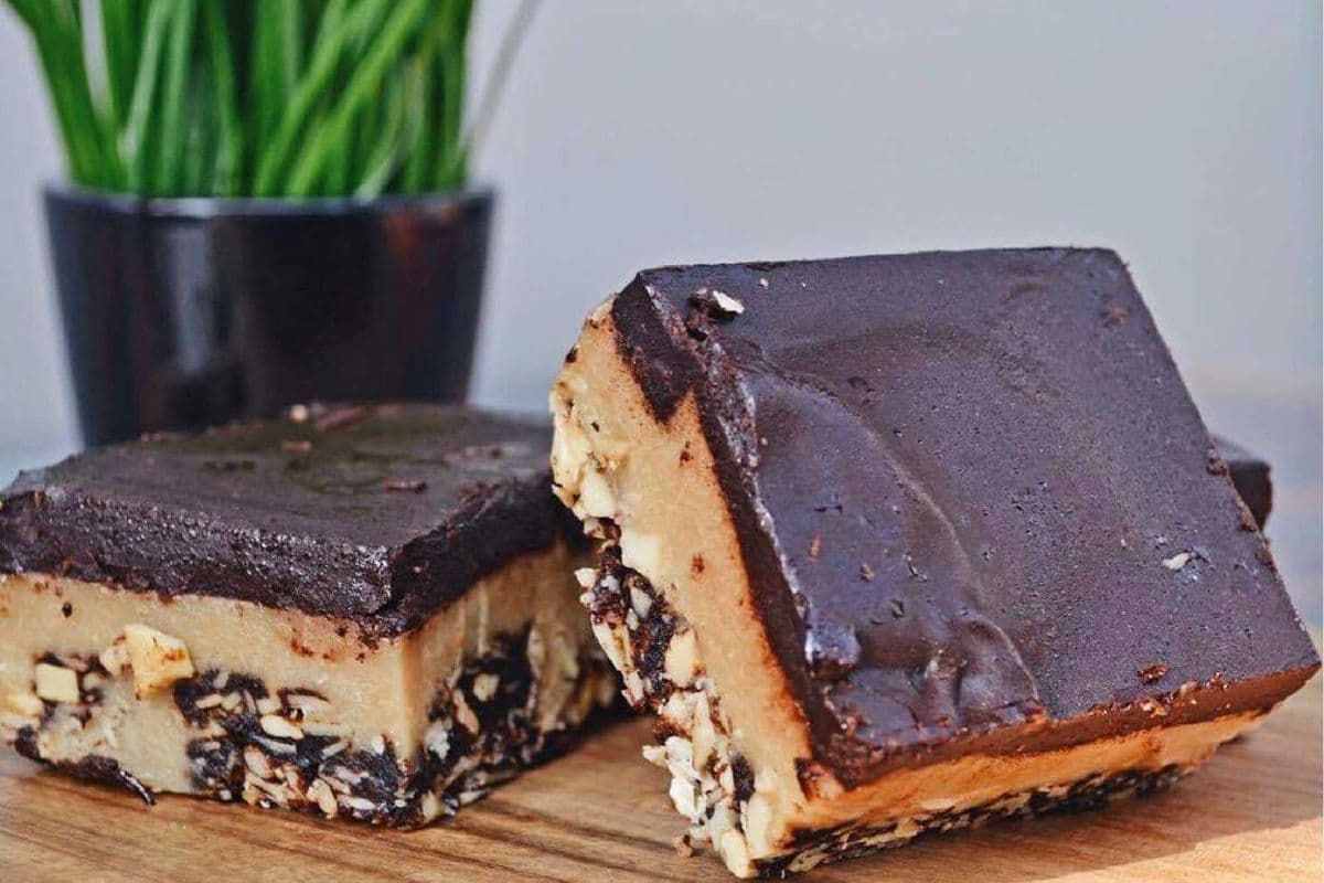 Carré vegan Moca Loca / Vegan Moca Loca Square