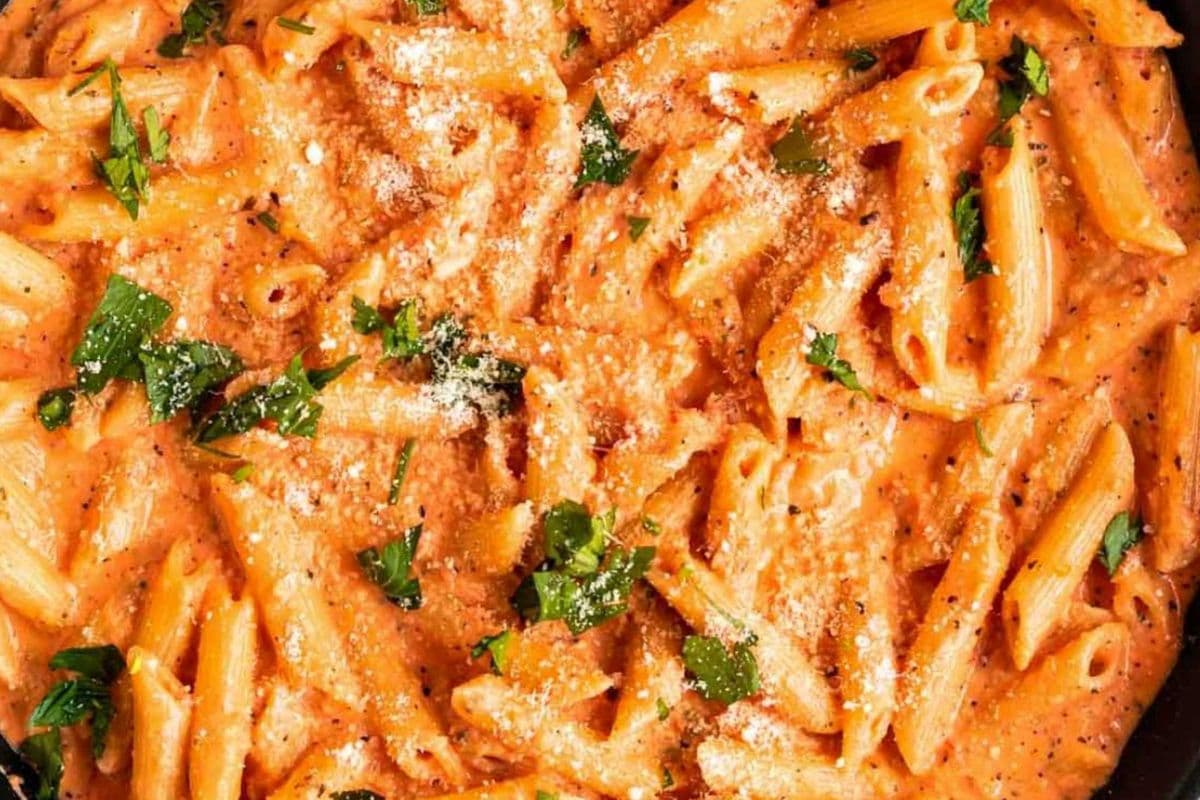 Rose or Pink Sauce with Pasta