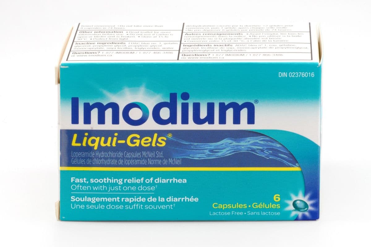 Imodium Liqui-Gels Capsules (6 x 2 mg)