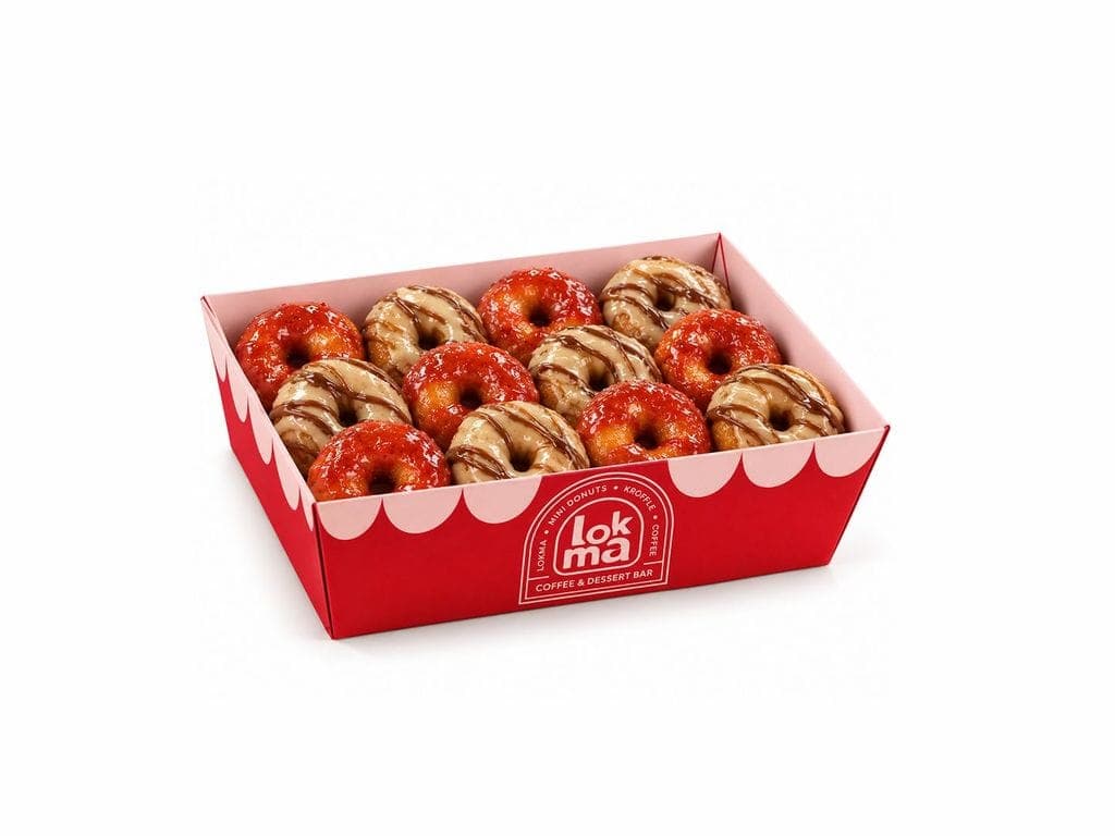 Petite boîte de mini-beignets / Small Box of Mini Donuts