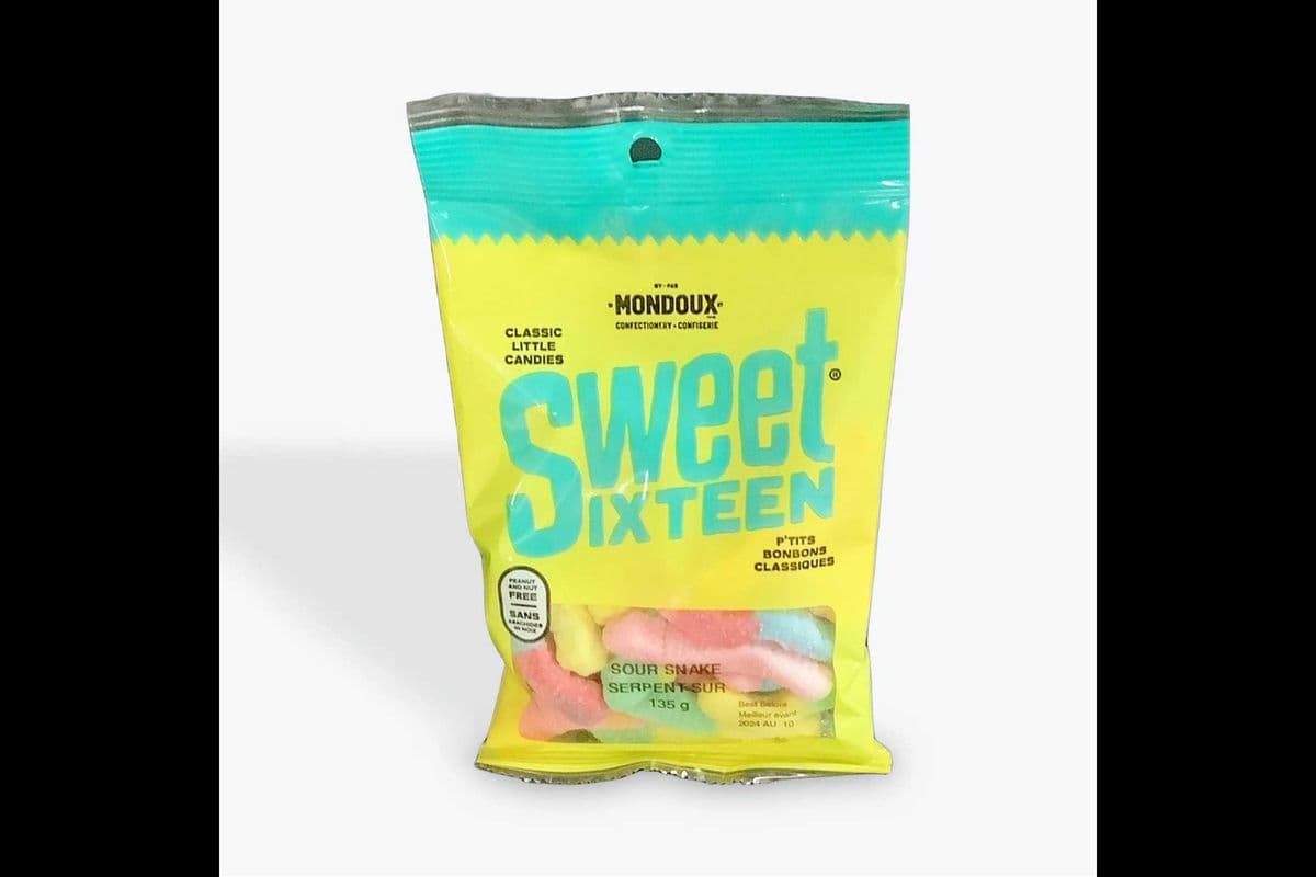 Sweet Sixteen Sour Snake 135g